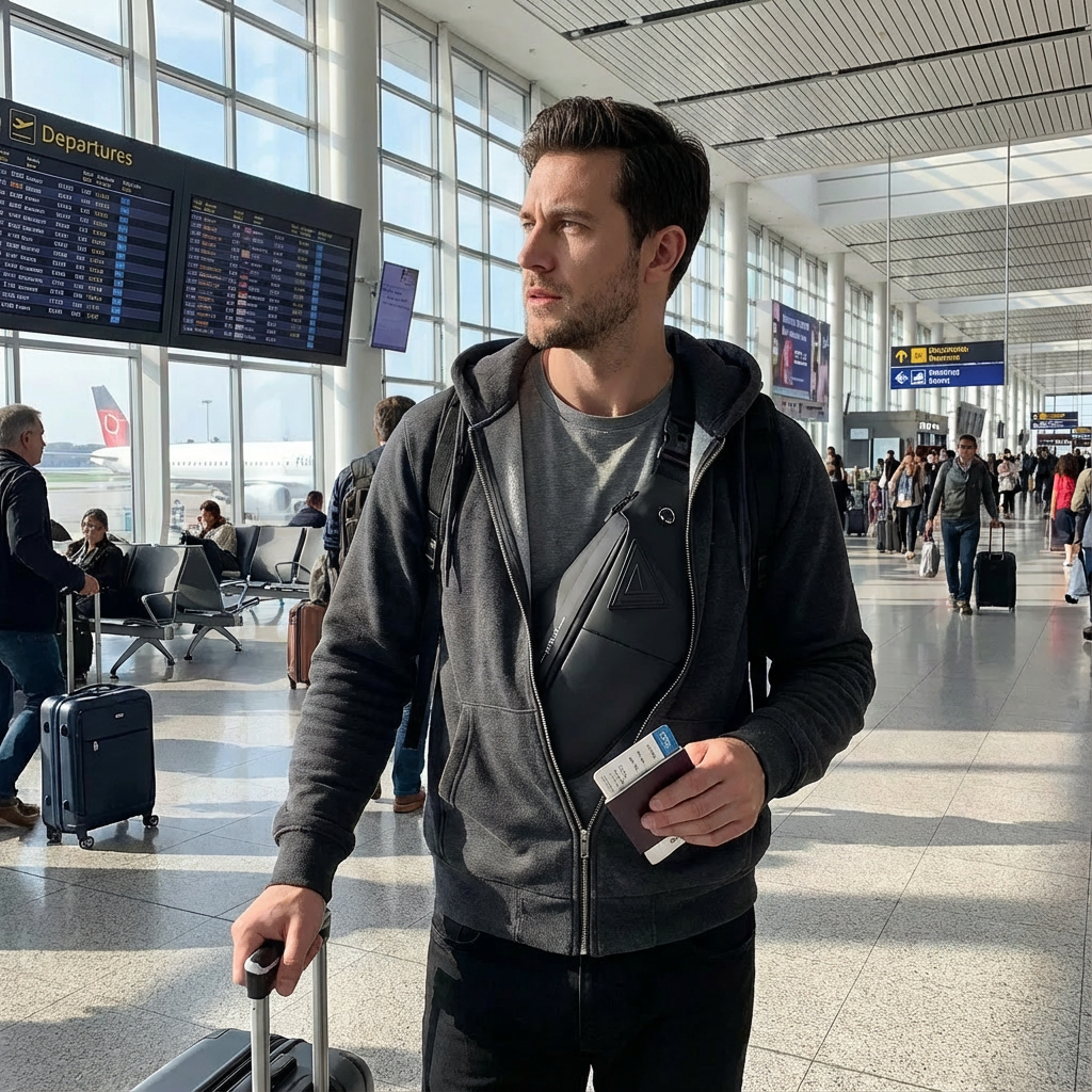 Crowtac Shadow Sling™ – Anti-Theft Everyday Carry Bag