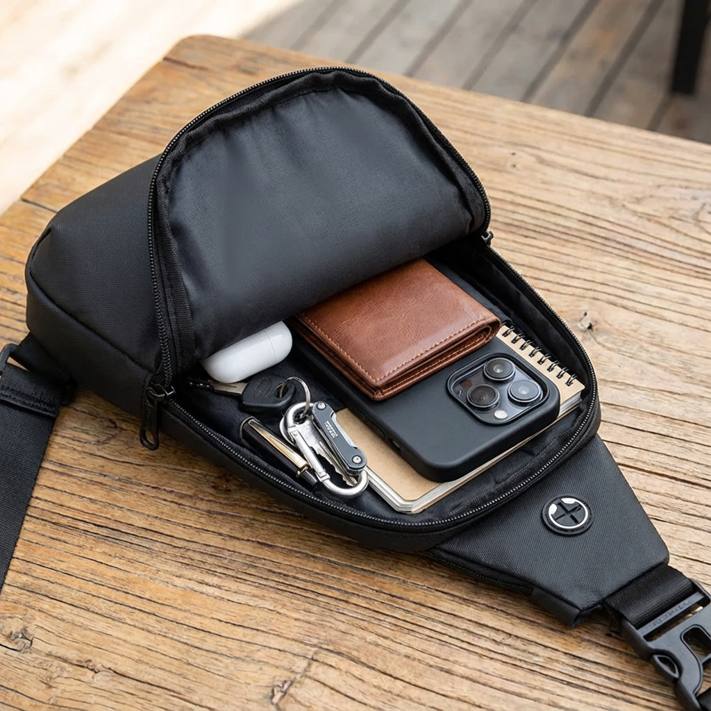 Crowtac Shadow Sling™ – Anti-Theft Everyday Carry Bag