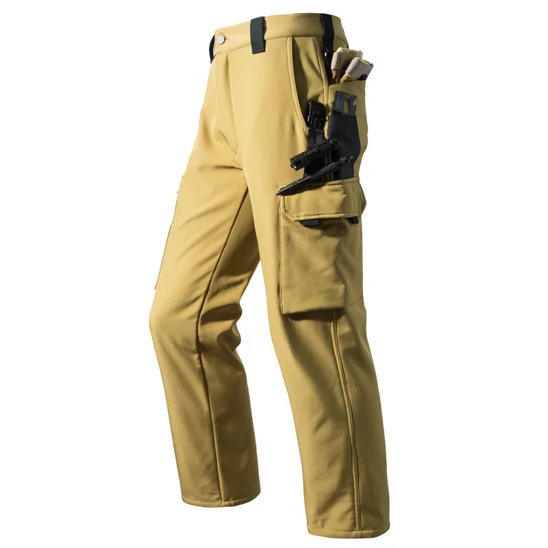CROWTAC Winter Tactical Softshell Cargo Pants