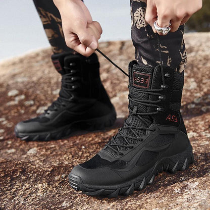 CROWTAC Tactical Leather Combat Boots