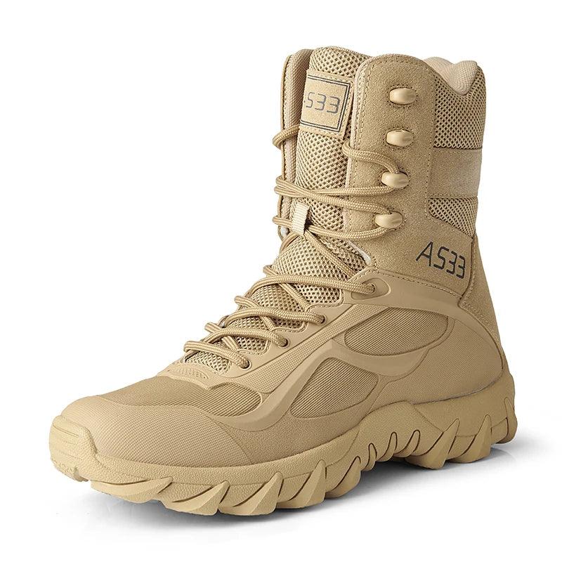 CROWTAC Tactical Leather Combat Boots
