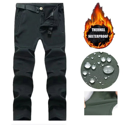 CROWTAC Winter Tactical Softshell Cargo Pants