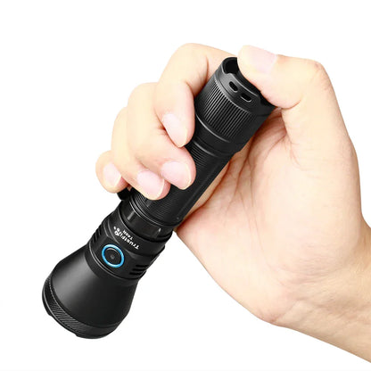CROWTAC T40R Tactical Rechargeable LED Flashlight