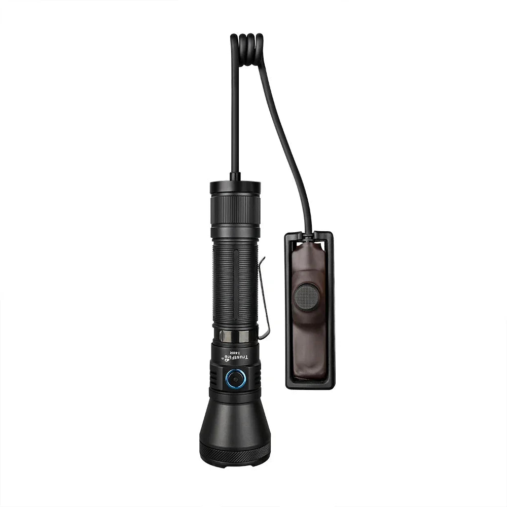 CROWTAC T40R Tactical Rechargeable LED Flashlight