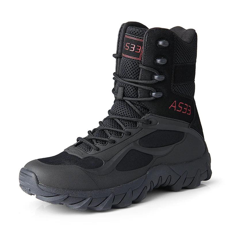 CROWTAC Tactical Leather Combat Boots