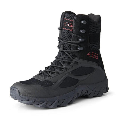 CROWTAC Tactical Leather Combat Boots