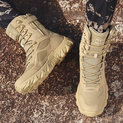 CROWTAC Tactical Leather Combat Boots