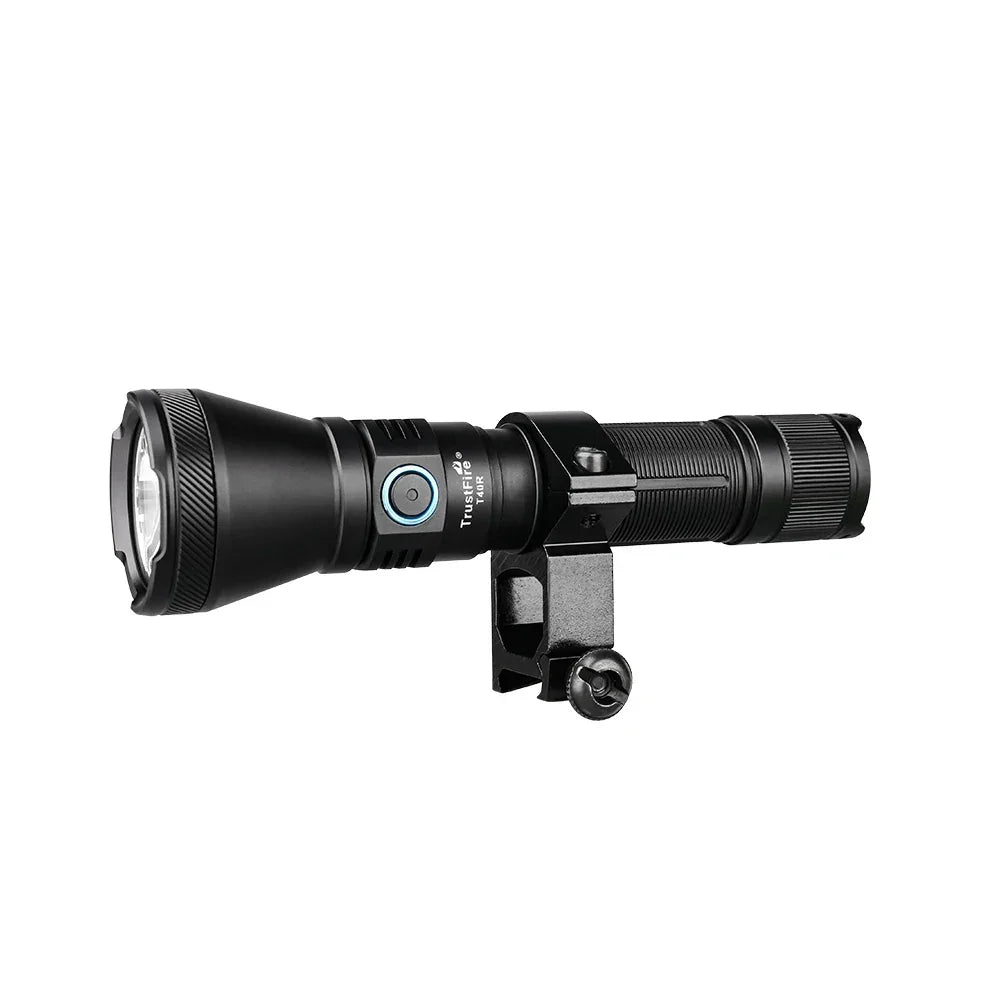 CROWTAC T40R Tactical Rechargeable LED Flashlight