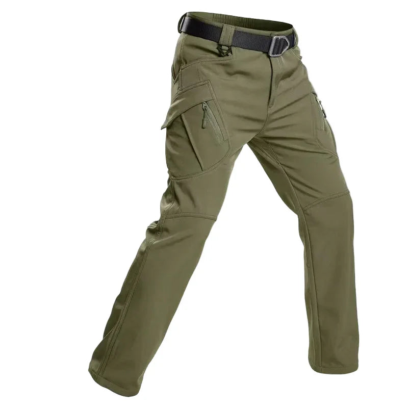 CROWTAC Winter Tactical Softshell Cargo Pants