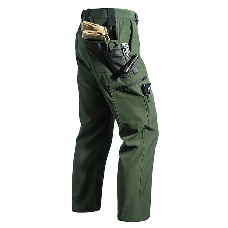 CROWTAC Winter Tactical Softshell Cargo Pants