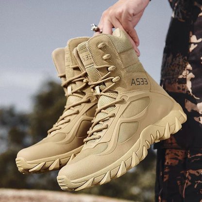 CROWTAC Tactical Leather Combat Boots