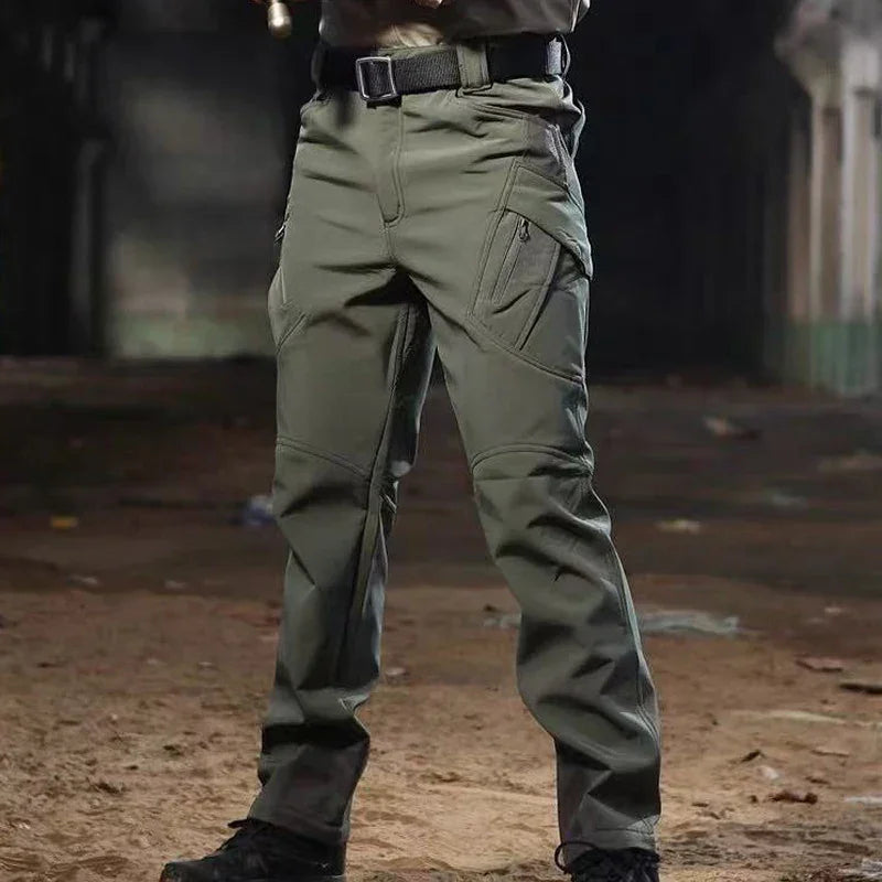 CROWTAC Winter Tactical Softshell Cargo Pants