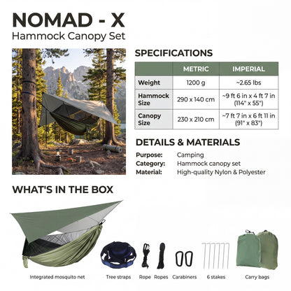 CrowTac® Nomad-X Stealth Shelter