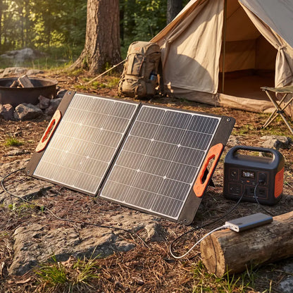 CrowTac™ Grid-Zero 100W Solar Sentinel
