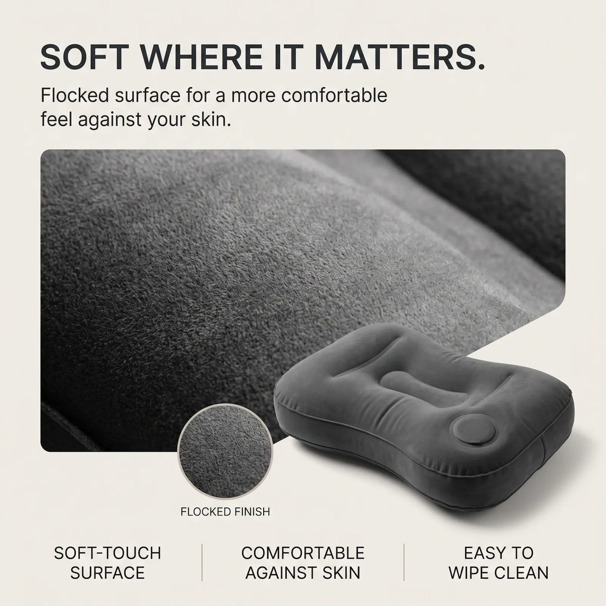 CROWTAC® CLOUD-X™ CAMP PILLOW