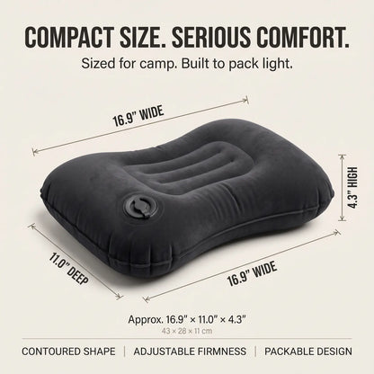 CROWTAC® CLOUD-X™ CAMP PILLOW