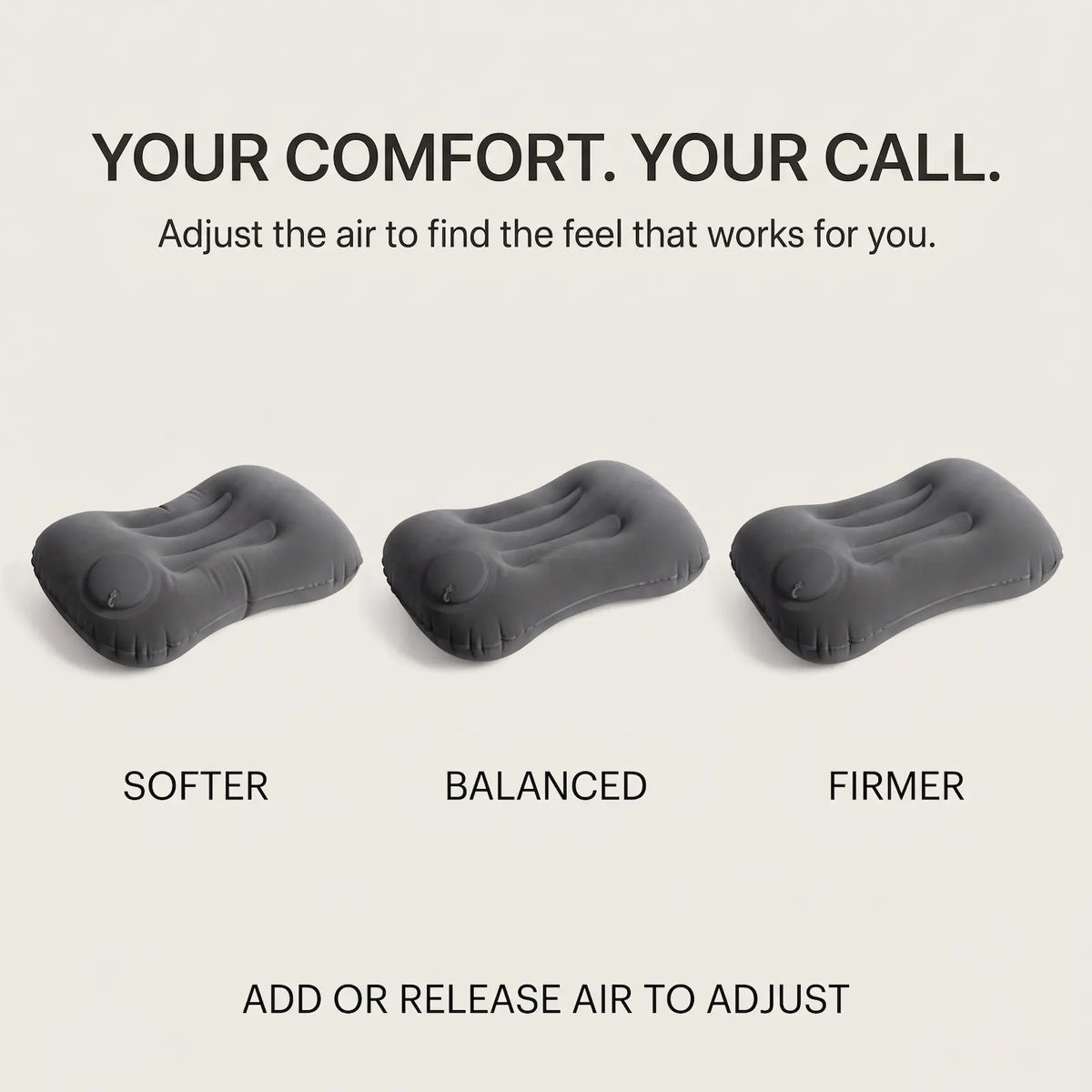 CROWTAC® CLOUD-X™ CAMP PILLOW